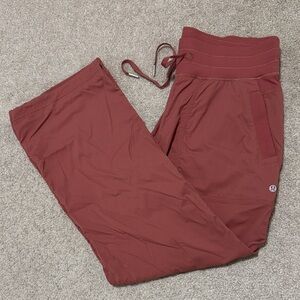 lululemon Dance Studio Mid-Rise Pants Dusty Pink Sz12